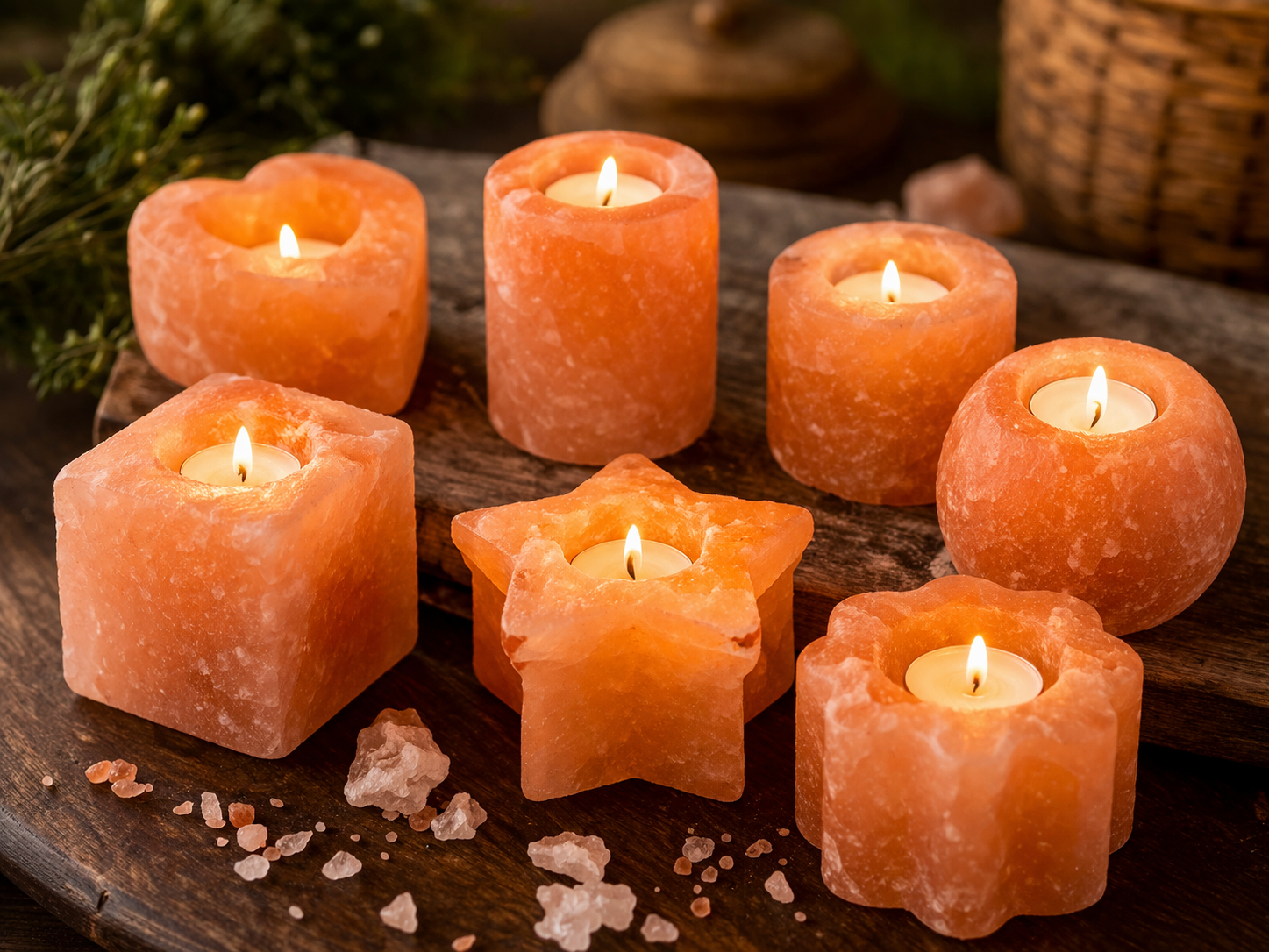 Salt Candles